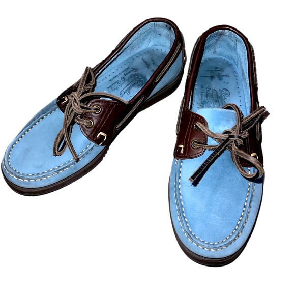 Paraboot Veritable Moccasin Barth Marine Leather Loafers Deck Boat Shoes 37EU